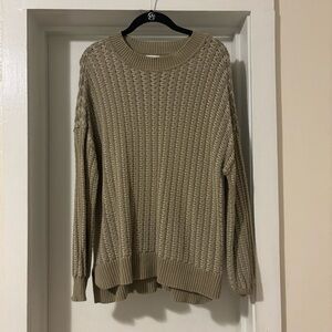 BKE Green Knit Sweater